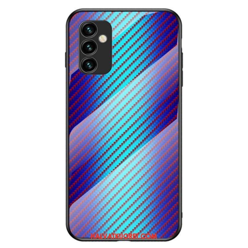 Kuori Samsung Galaxy M23 5G Karkaistua Hiilikuitulasia