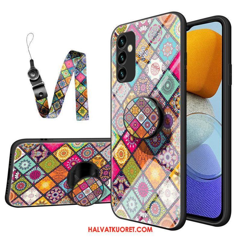 Kuori Samsung Galaxy M23 5G Patchwork Magneettipidike