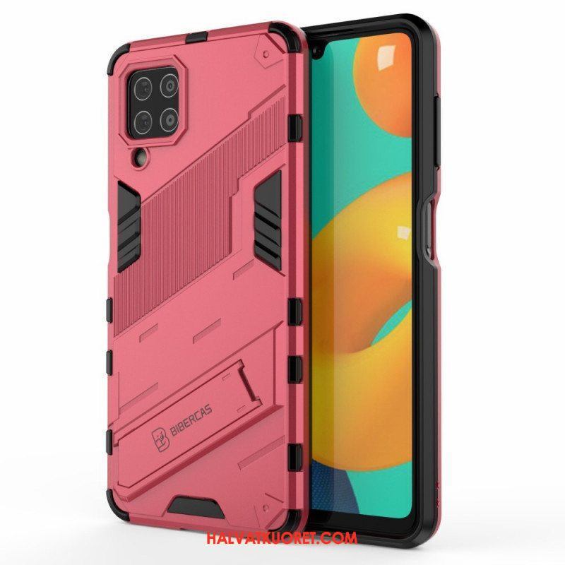 Kuori Samsung Galaxy M32 Hands-free-kaksiasentoinen Irrotettava Teline