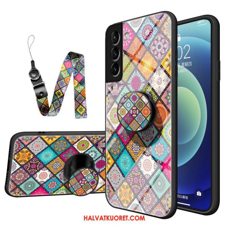 Kuori Samsung Galaxy S22 Plus 5G Patchwork Magneettipidike