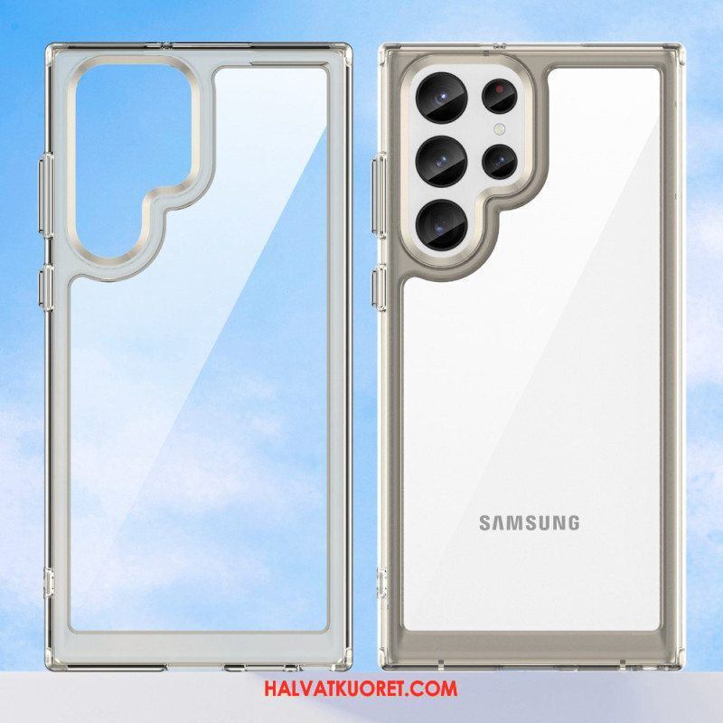 Kuori Samsung Galaxy S23 Ultra 5G Hybridiväriset Reunat