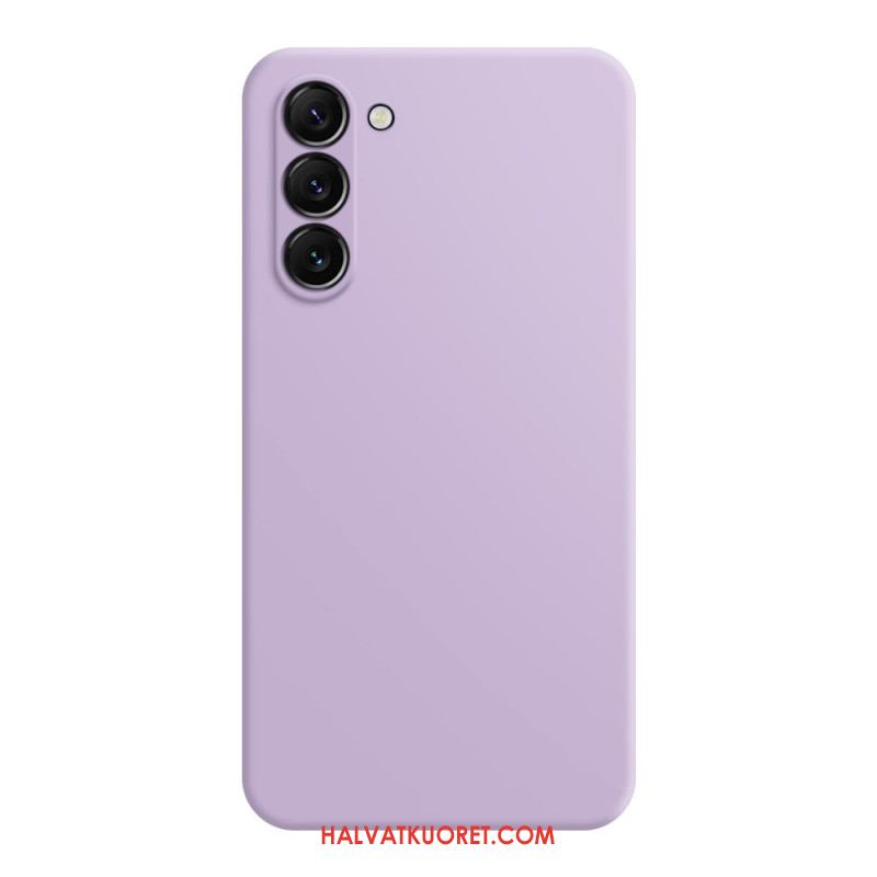 Kuori Samsung Galaxy S24 Plus 5g Silikoni Suorilla Reunoilla Suojakuori