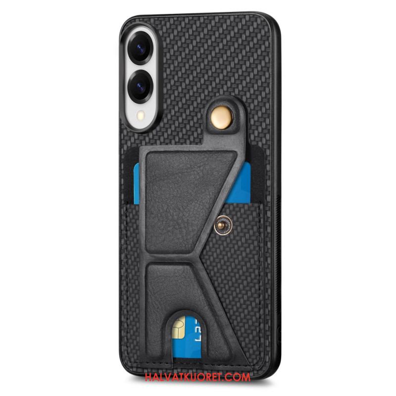 Kuori Samsung Galaxy S25 5g Edge K-jalusta Ja Korttikotelo Suojakuori