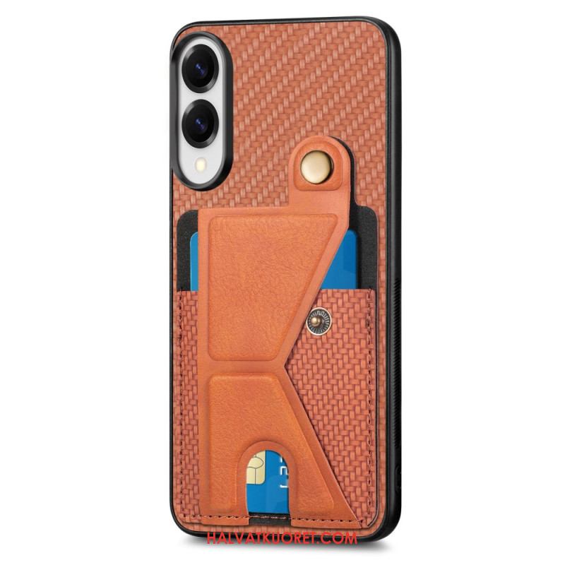 Kuori Samsung Galaxy S25 5g Edge K-jalusta Ja Korttikotelo Suojakuori