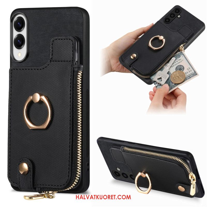 Kuori Samsung Galaxy S25 5g Edge Lompakko Ja Jalusta