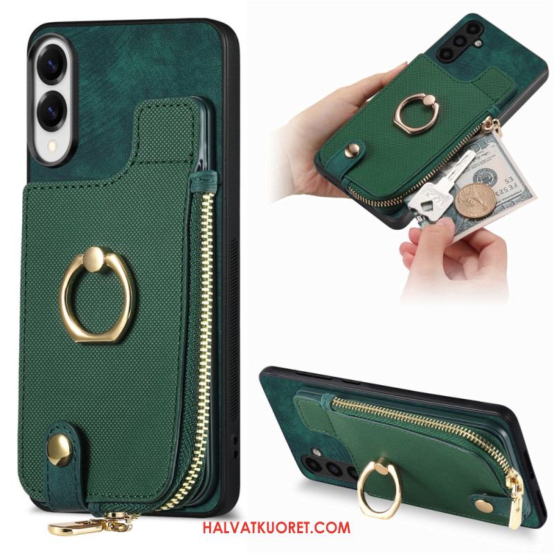 Kuori Samsung Galaxy S25 5g Edge Lompakko Ja Jalusta