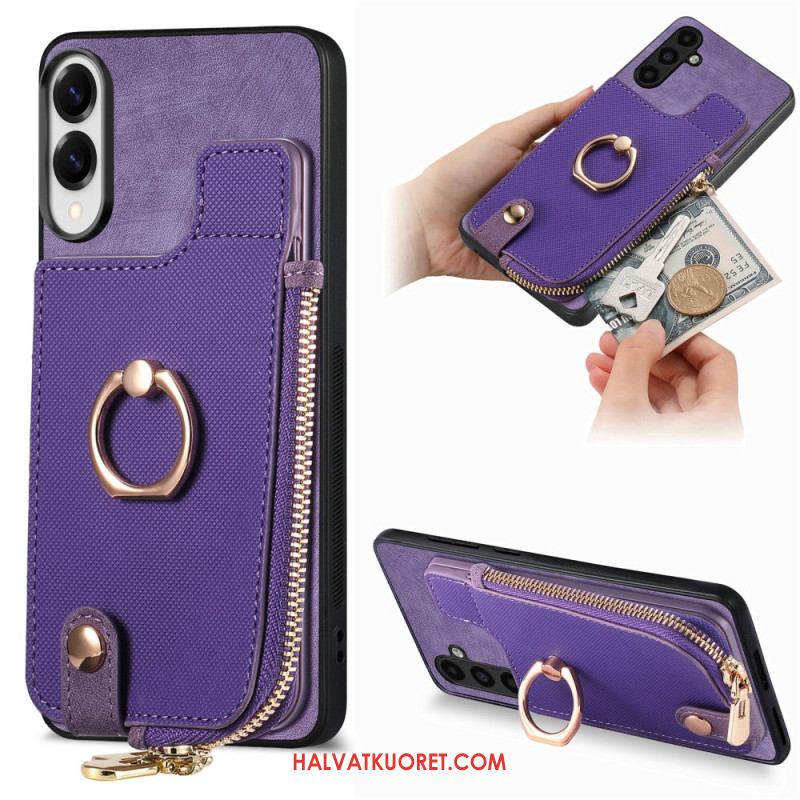 Kuori Samsung Galaxy S25 5g Edge Lompakko Ja Jalusta