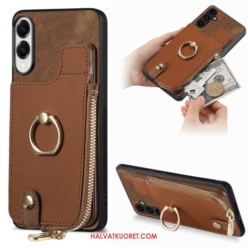 Kuori Samsung Galaxy S25 5g Edge Lompakko Ja Jalusta