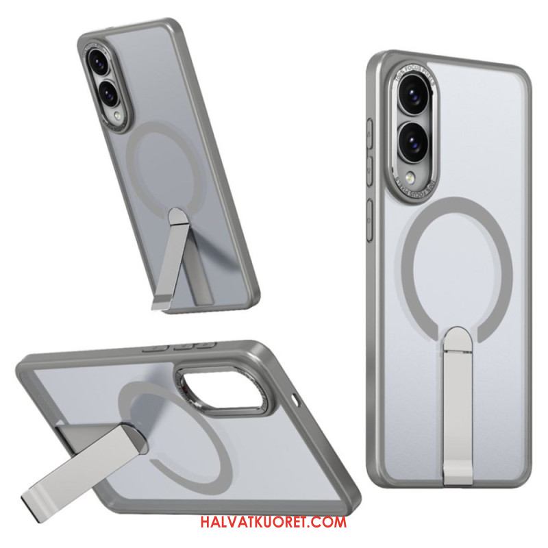 Kuori Samsung Galaxy S25 5g Edge Magsafe-yhteensopiva Integroidulla Jalustalla Suojakuori