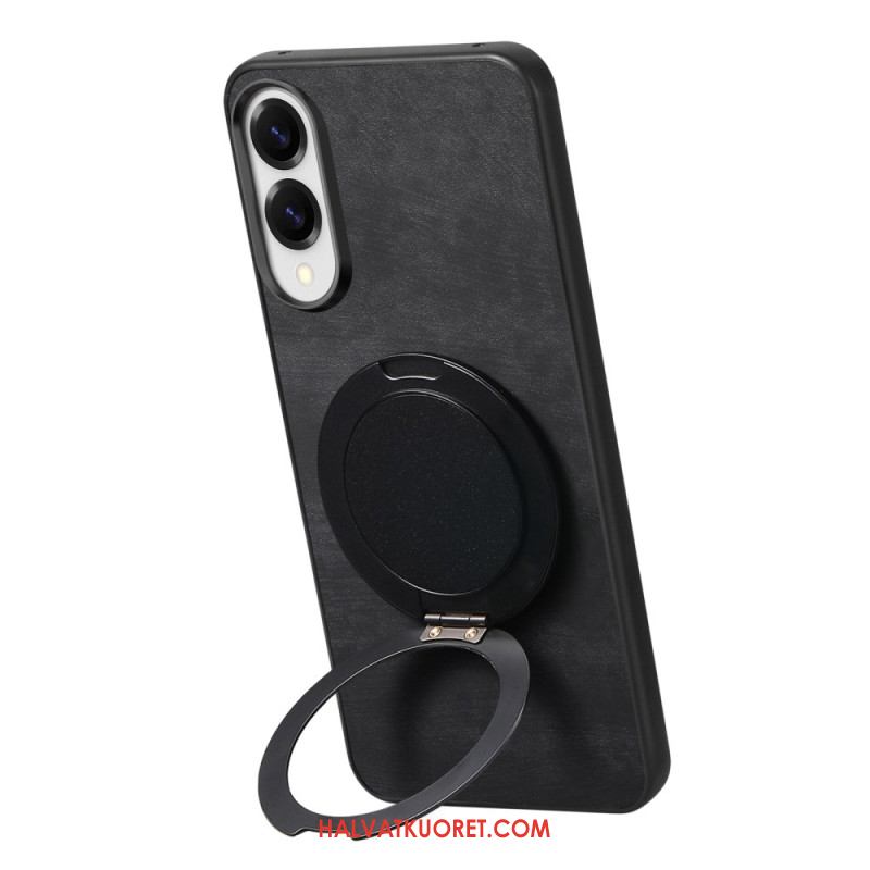 Kuori Samsung Galaxy S25 5g Edge Mokkanahkakuvio Kääntyvällä Jalustalla