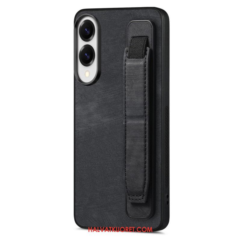 Kuori Samsung Galaxy S25 5g Edge Retrotyyli Ja Telinehihna