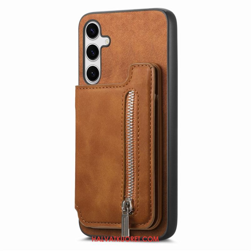 Kuori Samsung Galaxy S25 5g Irrotettavalla Magneettisella Korttikotelolla