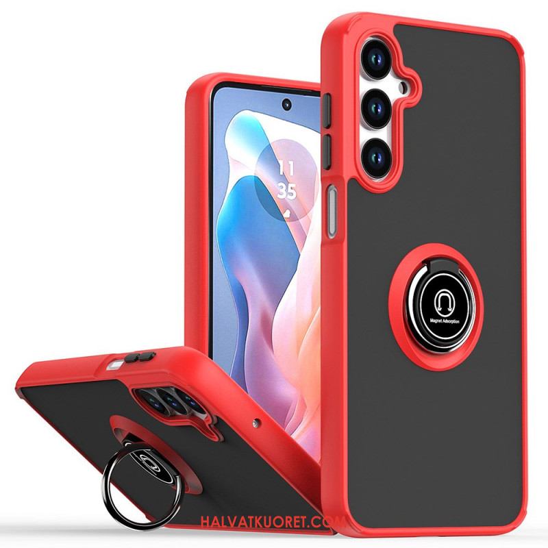 Kuori Samsung Galaxy S25 5g Kaksivärinen Sormusteline Suojakuori