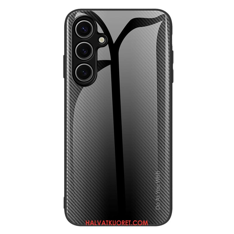 Kuori Samsung Galaxy S25 5g Karkaistua Lasia Hiilikuitua