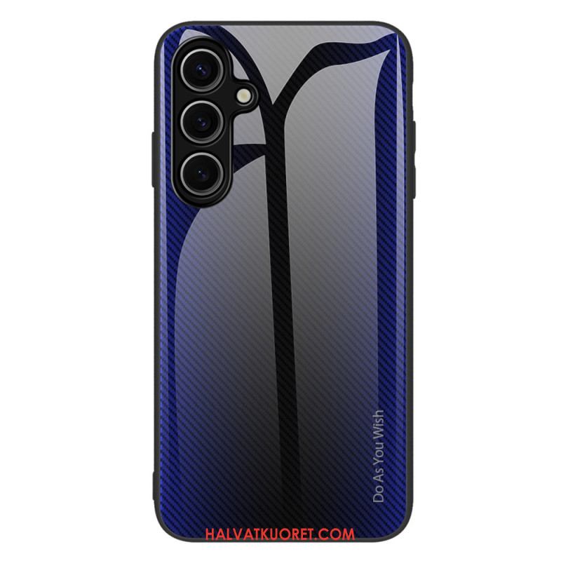 Kuori Samsung Galaxy S25 5g Karkaistua Lasia Hiilikuitua