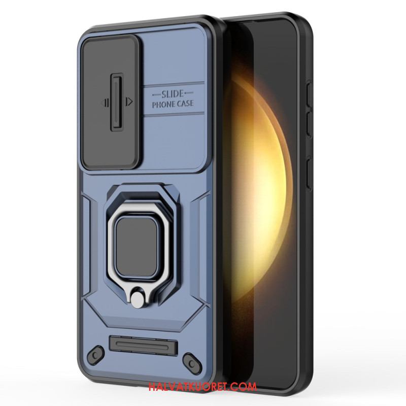 Kuori Samsung Galaxy S25 5g Kestävä Rengaskotelo Kamerasuojalla