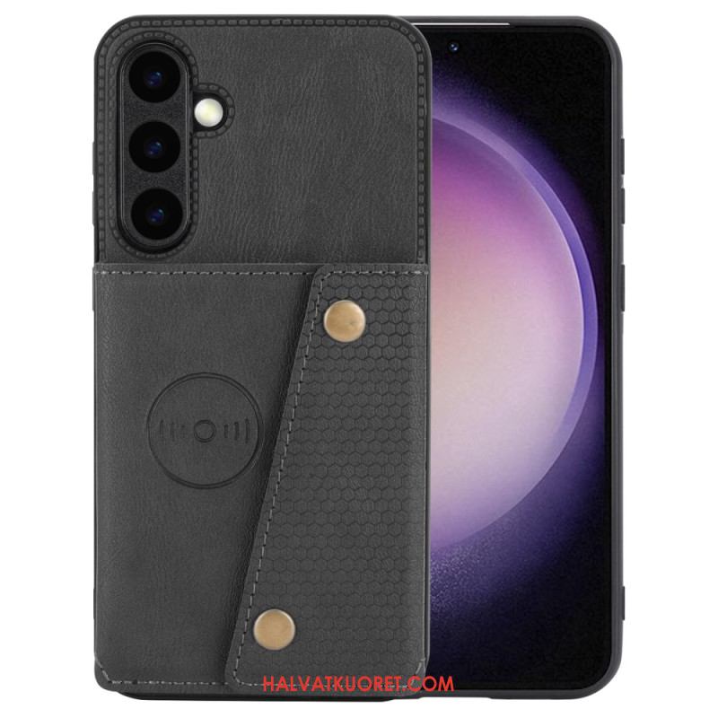 Kuori Samsung Galaxy S25 5g Korttikotelo Ja Jalusta
