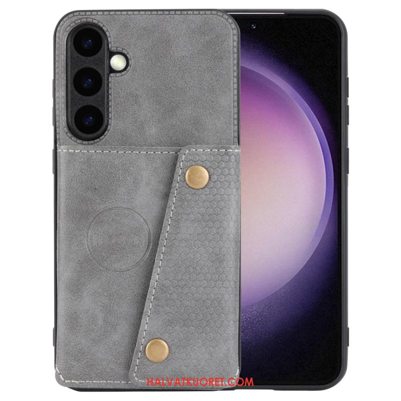 Kuori Samsung Galaxy S25 5g Korttikotelo Ja Jalusta