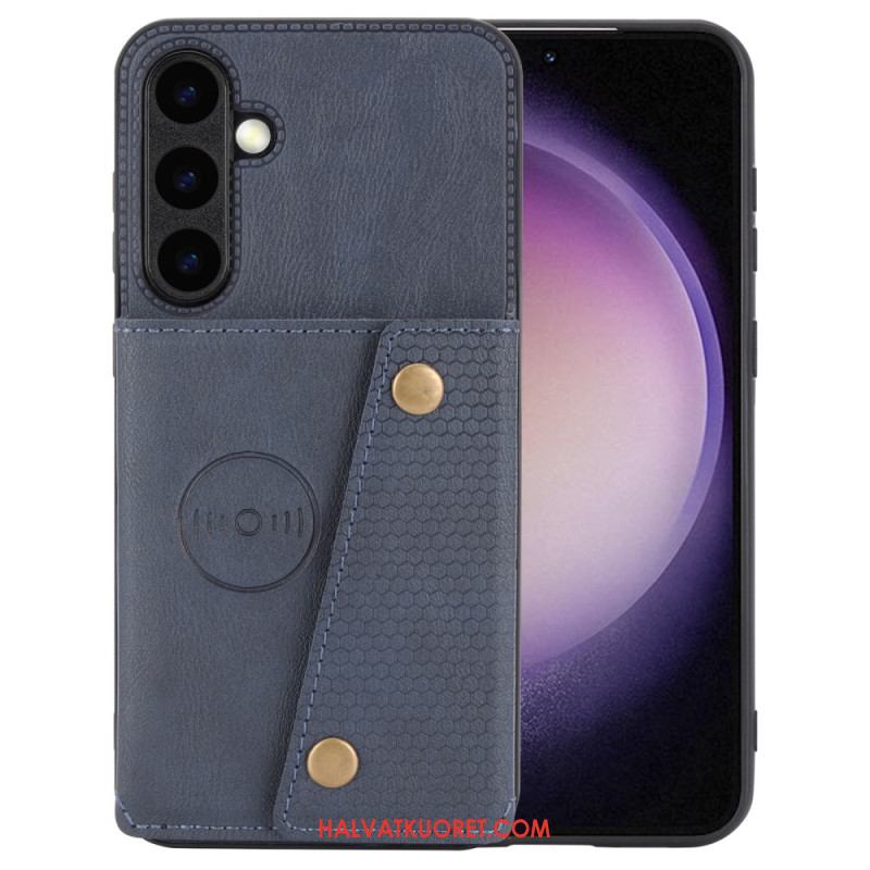 Kuori Samsung Galaxy S25 5g Korttikotelo Ja Jalusta