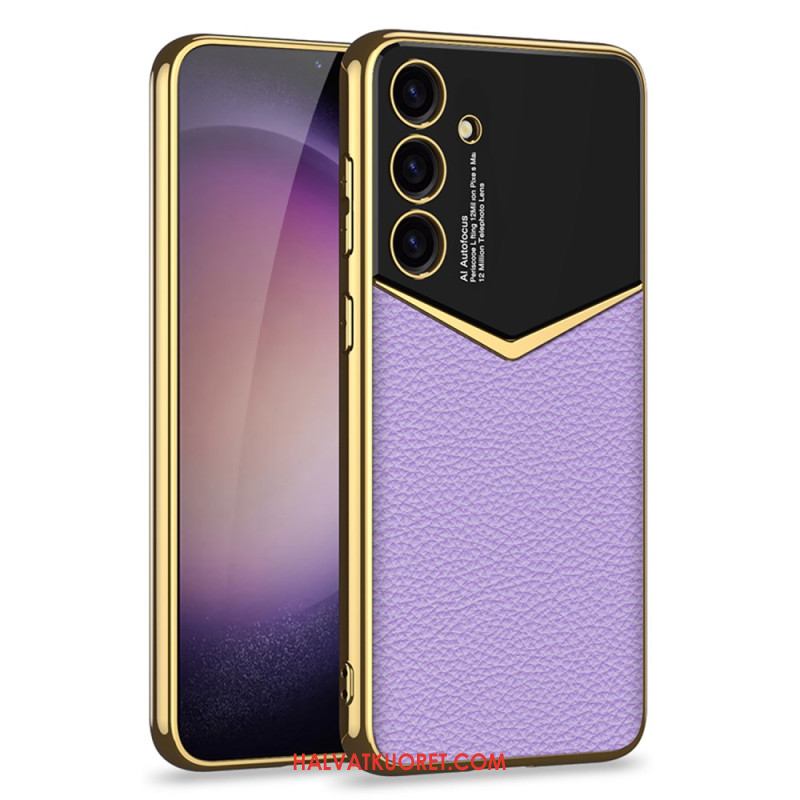 Kuori Samsung Galaxy S25 5g Metallinhohtoinen Reunus