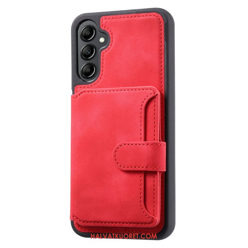 Kuori Samsung Galaxy S25 5g Mokkanahkamainen Lompakko