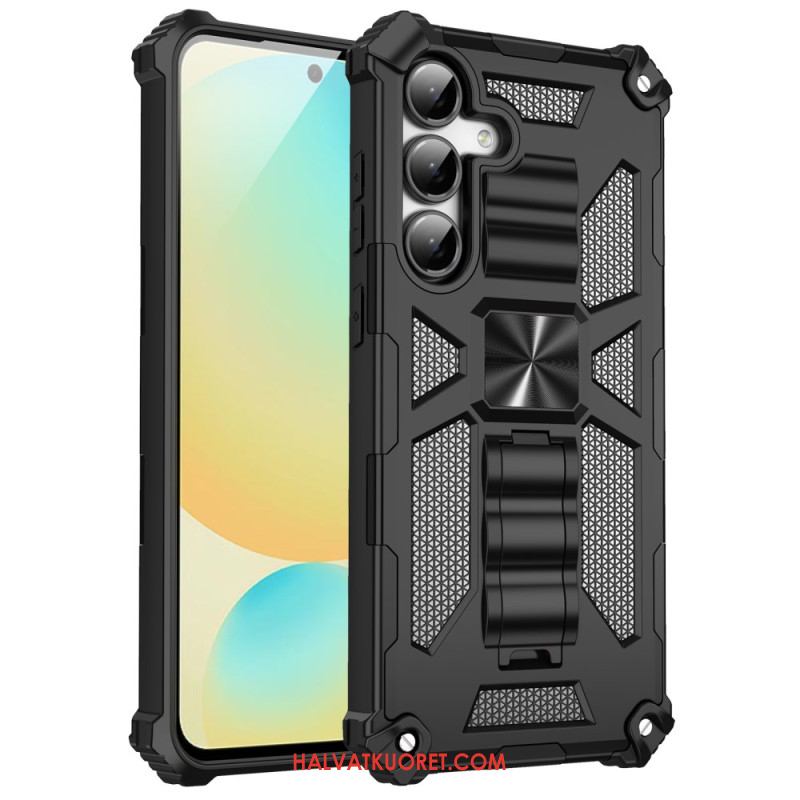 Kuori Samsung Galaxy S25 Fe Iskunkestävä Suoja Sisäänrakennetulla Jalustalla