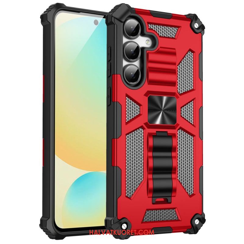 Kuori Samsung Galaxy S25 Fe Iskunkestävä Suoja Sisäänrakennetulla Jalustalla