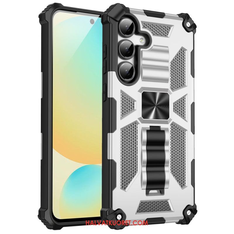 Kuori Samsung Galaxy S25 Fe Iskunkestävä Suoja Sisäänrakennetulla Jalustalla