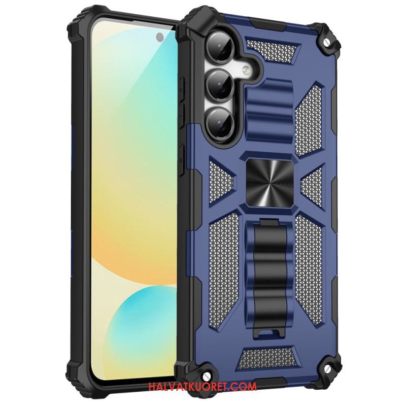 Kuori Samsung Galaxy S25 Fe Iskunkestävä Suoja Sisäänrakennetulla Jalustalla