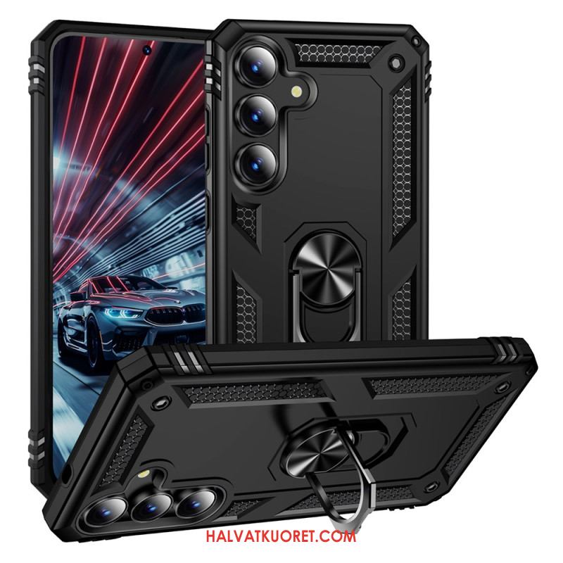 Kuori Samsung Galaxy S25 Fe Kestävä Kääntyvä Rengaspidike