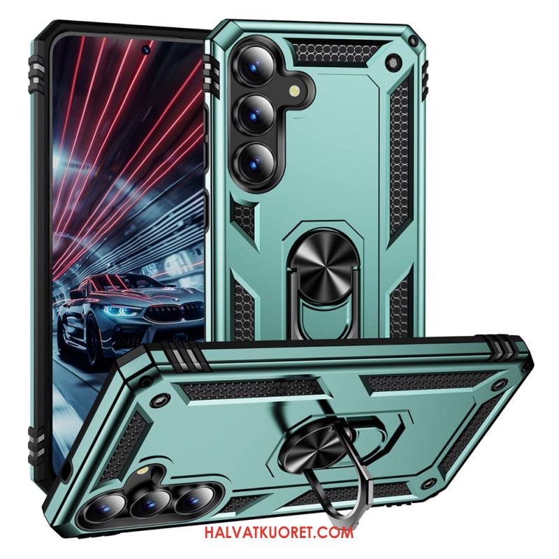 Kuori Samsung Galaxy S25 Fe Kestävä Kääntyvä Rengaspidike