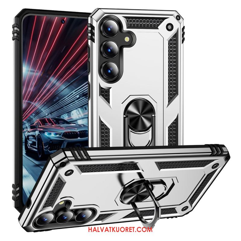 Kuori Samsung Galaxy S25 Fe Kestävä Kääntyvä Rengaspidike