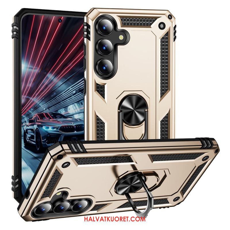 Kuori Samsung Galaxy S25 Fe Kestävä Kääntyvä Rengaspidike