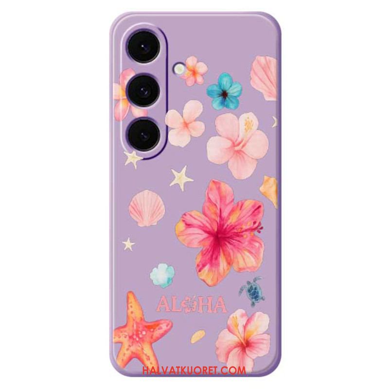 Kuori Samsung Galaxy S25 Fe Kukat-silikoni