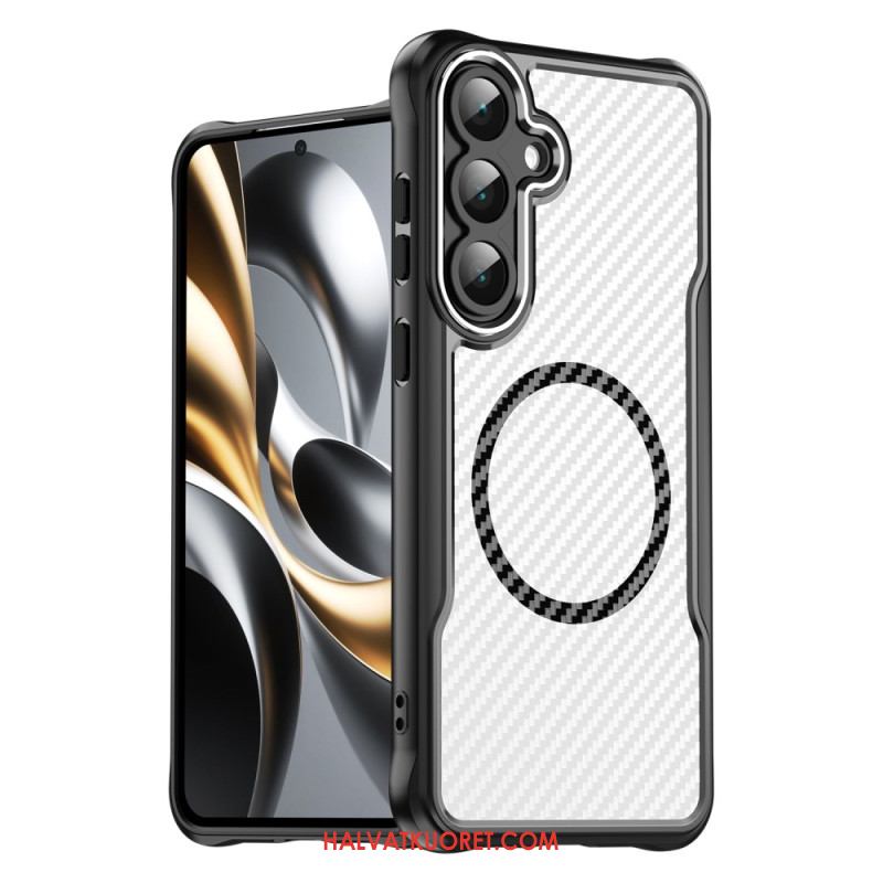 Kuori Samsung Galaxy S25 Fe Magsafe-yhteensopiva Hiilikuitukuviointi