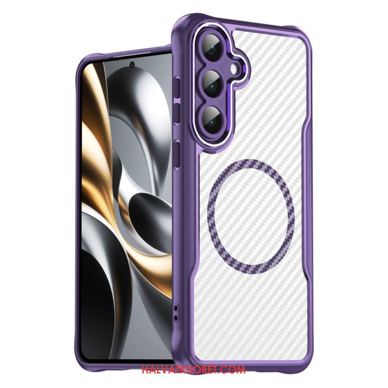 Kuori Samsung Galaxy S25 Fe Magsafe-yhteensopiva Hiilikuitukuviointi