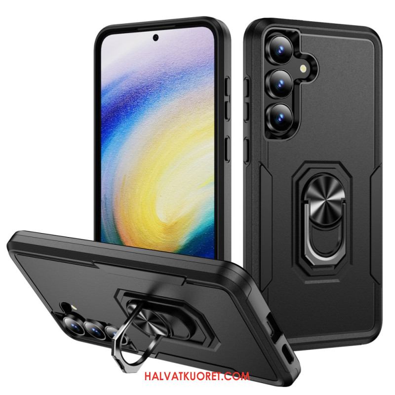 Kuori Samsung Galaxy S25 Fe Metalliefektinen Sormuspidike Suojakuori