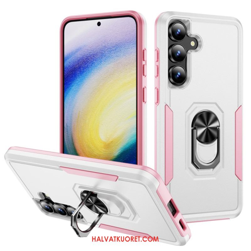 Kuori Samsung Galaxy S25 Fe Metalliefektinen Sormuspidike Suojakuori