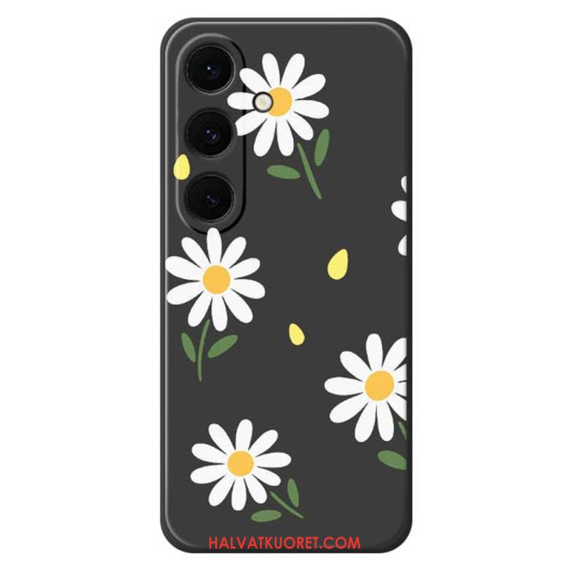 Kuori Samsung Galaxy S25 Fe Päivänkakkara-silikoni Suojakuori