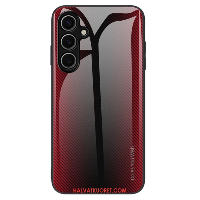 Kuori Samsung Galaxy S25 Plus 5g Karkaistua Lasia Hiilikuidulla