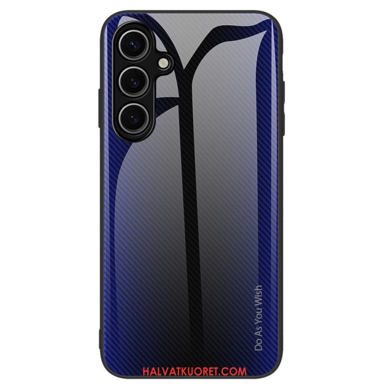 Kuori Samsung Galaxy S25 Plus 5g Karkaistua Lasia Hiilikuidulla