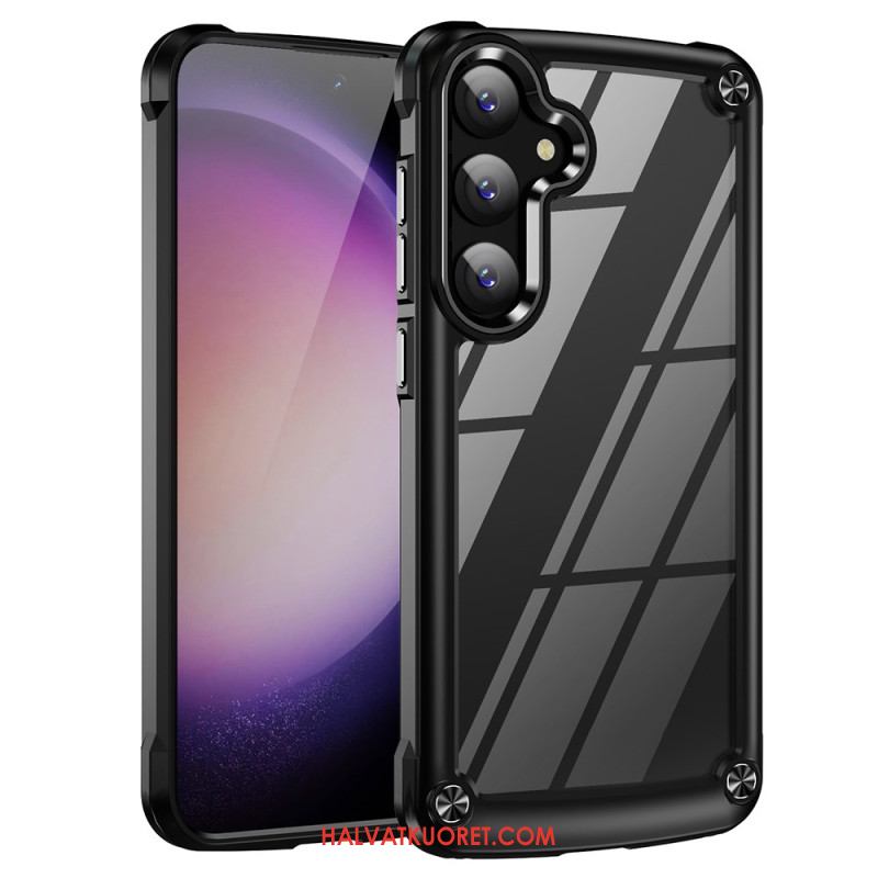 Kuori Samsung Galaxy S25 Plus 5g Läpinäkyvä Hybridi