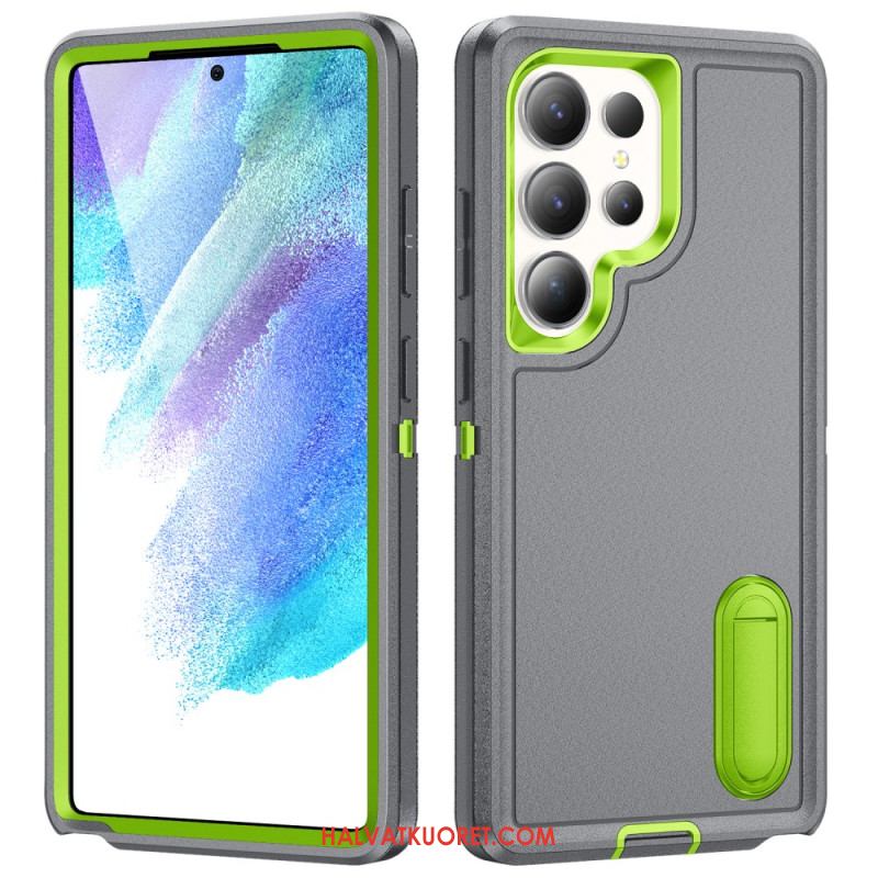 Kuori Samsung Galaxy S25 Ultra 5g 3-in-1-suoja Jalustalla Suojakuori