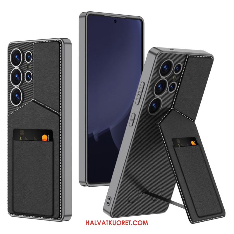 Kuori Samsung Galaxy S25 Ultra 5g Gkk-korttikotelo Ja Jalusta