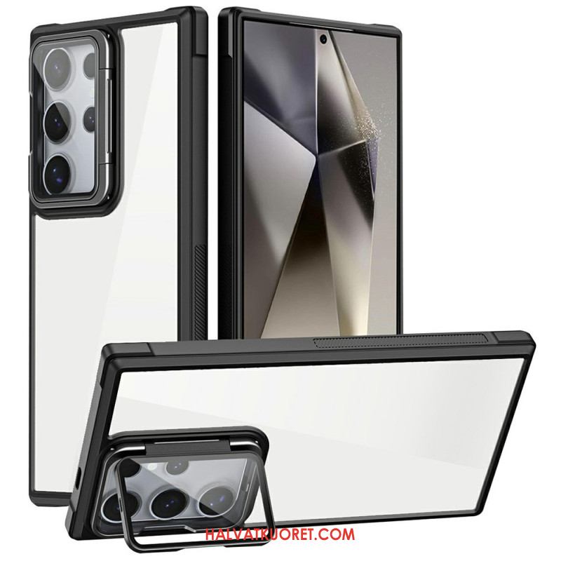 Kuori Samsung Galaxy S25 Ultra 5g Kestävä Sisäänrakennetulla Jalustalla