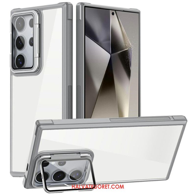 Kuori Samsung Galaxy S25 Ultra 5g Kestävä Sisäänrakennetulla Jalustalla