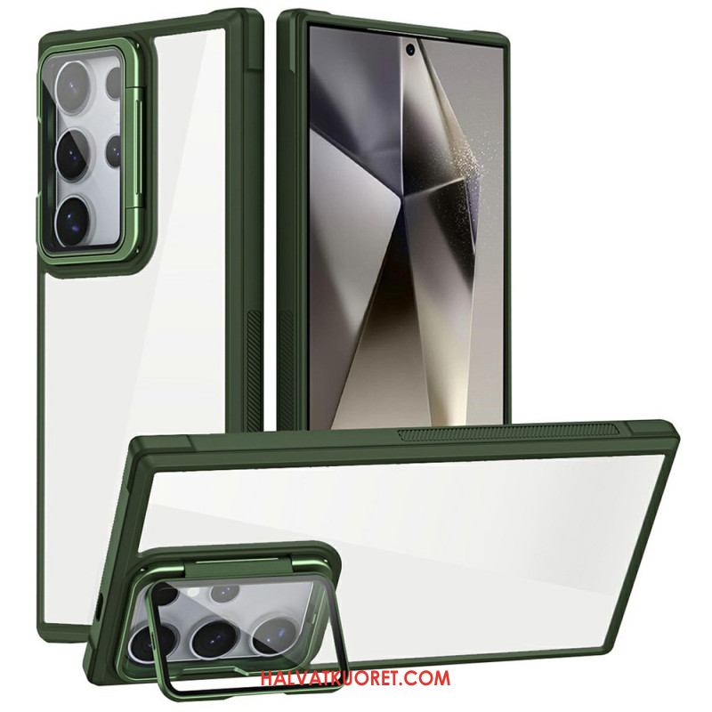 Kuori Samsung Galaxy S25 Ultra 5g Kestävä Sisäänrakennetulla Jalustalla