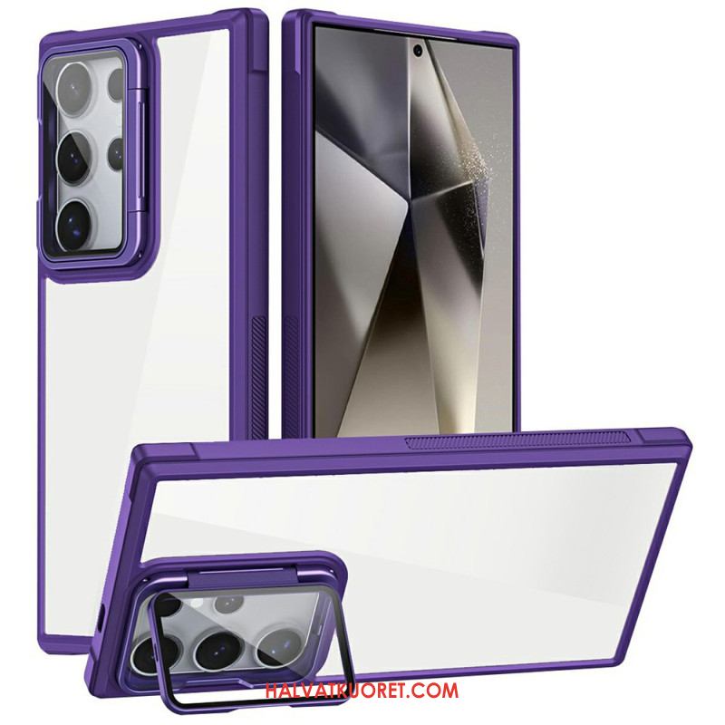 Kuori Samsung Galaxy S25 Ultra 5g Kestävä Sisäänrakennetulla Jalustalla