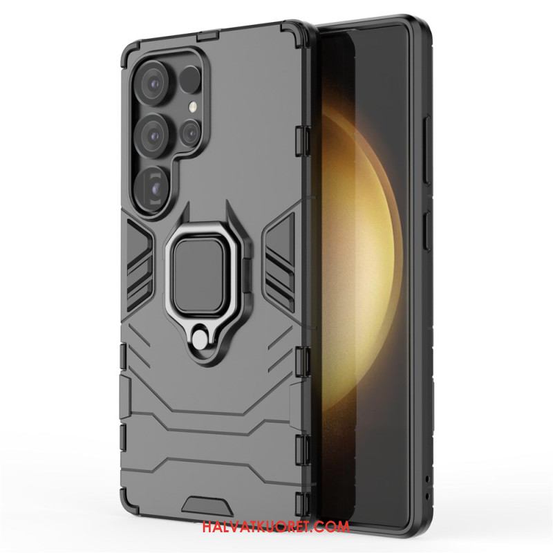 Kuori Samsung Galaxy S25 Ultra 5g Kestävä Sormuksenpidike Suojakuori