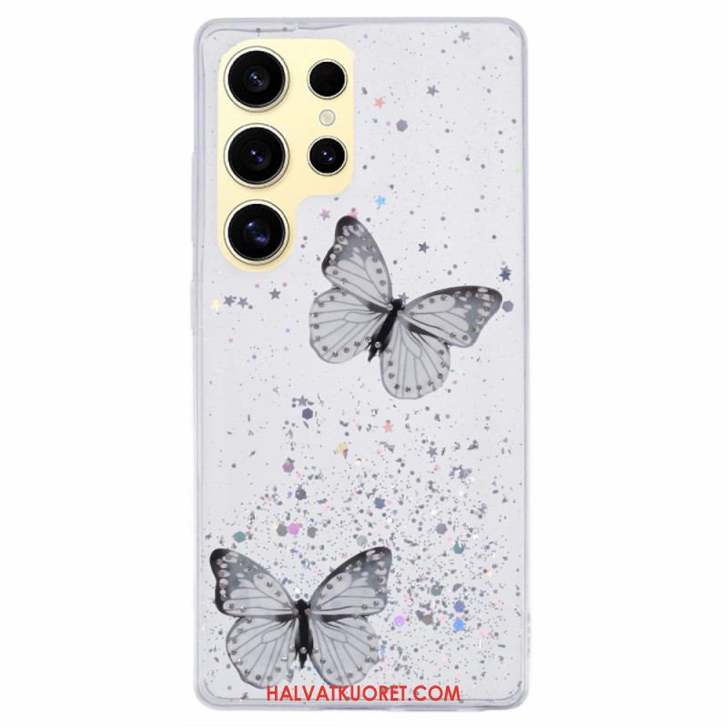 Kuori Samsung Galaxy S25 Ultra 5g Kimaltelevia Perhosia